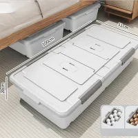 Double-Wheel Underbed Storage Box thumbnail 4