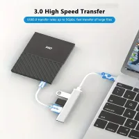 4-Port USB-C Hub & Charging Station thumbnail 3