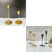 Iron Candlestick Holder thumbnail 1