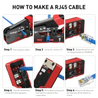 ZoeRax RJ45 CAT7/6A Crimping Tool thumbnail 6