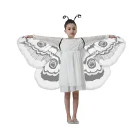 Girls Moth Butterfly Wings Cape Costume thumbnail 5