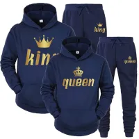 King & Queen Matching Couple Tracksuit thumbnail 6
