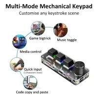 3-Key Macro Mechanical Keyboard thumbnail 3