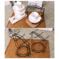 Tea Cup & Saucer Display Rack thumbnail 1