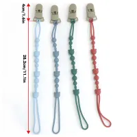 Silicone Pacifier Clip Teether Lanyard thumbnail 6