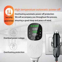 12V Heated Car Seat Cushion Blanket thumbnail 5