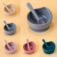 2PC Silicone Suction Baby Feeding Bowls thumbnail 3