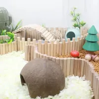 Wooden Bridge & Bendable Fence Hamster Set thumbnail 2