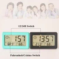 Digital Alarm Clock with Thermometer thumbnail 3