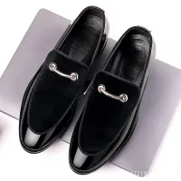Italian Patent Leather Oxford Dress Shoes thumbnail 3