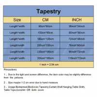 Custom Mandala Boho Tapestry Flag thumbnail 4