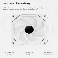 120mm RGB Gaming Case Fan thumbnail 2