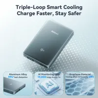KUULAA Qi2 Magnetic Power Bank 10000mAh thumbnail 4