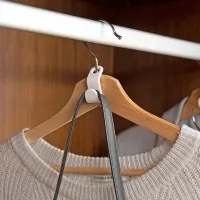 6pcs Wardrobe Stack Hanger Hooks thumbnail 3