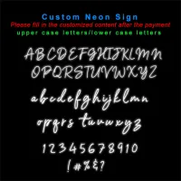 Custom Neon Name Sign for Kids thumbnail 3