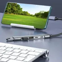 5-in-1 Aluminum Type C Hub with 60W PD thumbnail 3