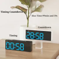 USB Digital Alarm Clock with Temp Display thumbnail 4