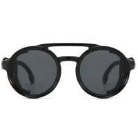 Retro Steampunk Round UV400 Sunglasses thumbnail 6