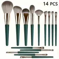 14-Piece Soft Makeup Brush Set thumbnail 1
