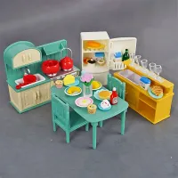 Miniature Forest Kitchen Dollhouse Set thumbnail 3