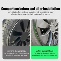 Tesla Model Y 21" Uberturbine Wheel Protectors thumbnail 4