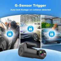 1080P WiFi Dash Cam with Night Vision thumbnail 5