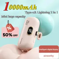 Mini 10000mAh Capsule Power Bank 20W thumbnail 5