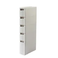 Slim Bathroom Storage Cabinet thumbnail 5
