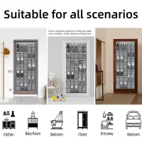 Wall-Mounted Shoe Organizer Storage Rack thumbnail 5
