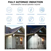 Solar Motion Sensor Wall Light thumbnail 4