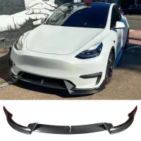 Tesla Model 3/Y Front Bumper Lip Spoiler thumbnail 3