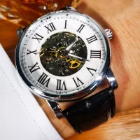WINNER Men's Skeleton Dress Watch thumbnail 6