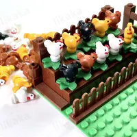 Chicken Mini Building Blocks Set (9 Pieces) thumbnail 3