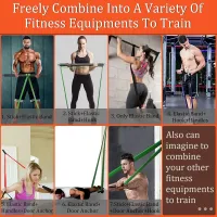 Heavy-Duty Resistance Band Bar Set thumbnail 3