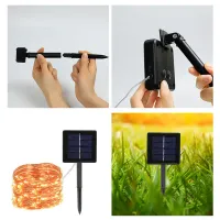 Solar LED Waterproof Fairy Lights thumbnail 3