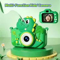 Green Dinosaur Kids Digital Camera thumbnail 1