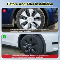 19" Tesla Model Y Wheel Covers - 4 Pcs thumbnail 6