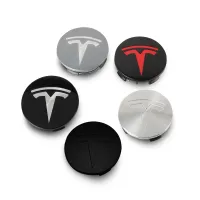 Tesla Wheel Center Hub Caps 4-Piece Set thumbnail 2