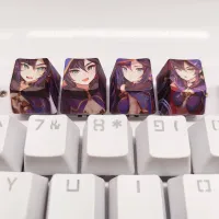 4-Key Anime PBT Keycap Set thumbnail 6