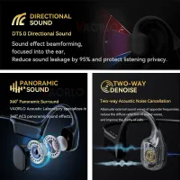 S10 Bone Conduction Headphones - IPX8 Waterproof thumbnail 3