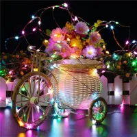 Solar LED Fairy String Lights thumbnail 2