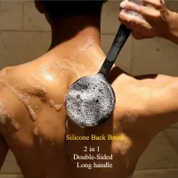Silicone Back Scrubber Massage Brush thumbnail 2