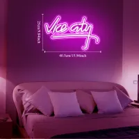 Vice City Neon LED Sign thumbnail 2