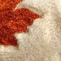 Fall Pumpkin Faux Fur Pillow Covers thumbnail 4