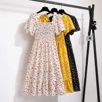 Chiffon Floral Midi Summer Dress thumbnail 1