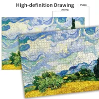 Monet Landscape 1000-Piece Jigsaw Puzzle thumbnail 3