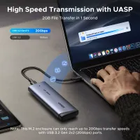UGREEN 20Gbps M.2 SSD Enclosure thumbnail 3