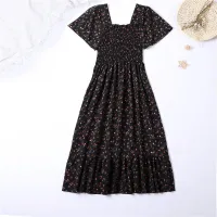 Chiffon Floral Midi Summer Dress thumbnail 3