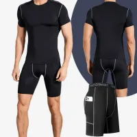 Men's Compression Shorts with Pocket thumbnail 2