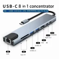8-in-1 USB C Hub Docking Station thumbnail 2